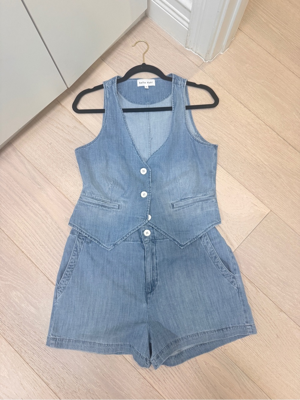 Bella Dahl denim co- ord matching set